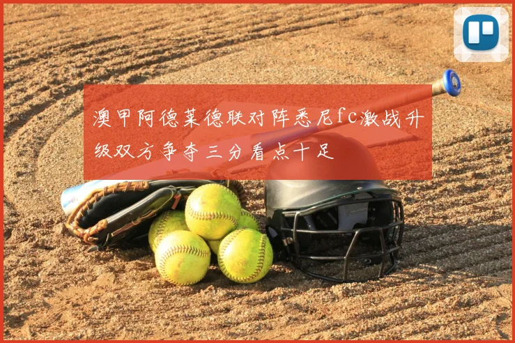 澳甲阿德莱德联对阵悉尼fc激战升级双方争夺三分看点十足